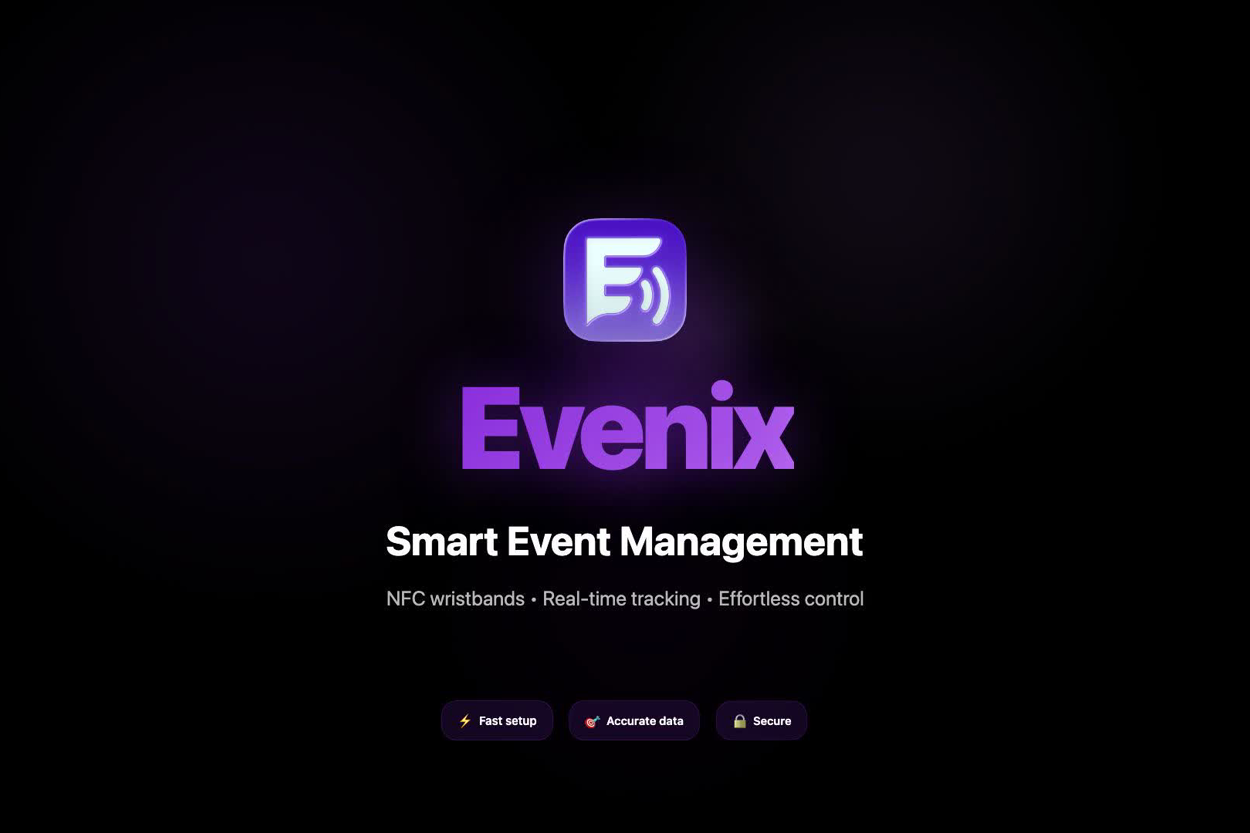 Evenix event management platform